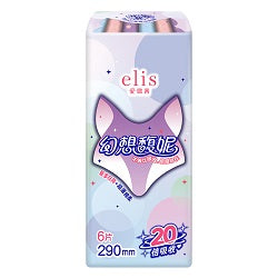 ELLEAIR Elis Funi Ultra Thin Sanitary Pads 29cm 6pcs