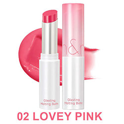 ROMAND Glasting Melting Balm 02 Lovey Pink