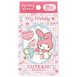 SANTAN Emergency Bandages My Melody 18pcs_22464