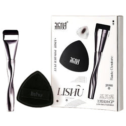 LISHU Black Pineapple Sponge and Brush Set