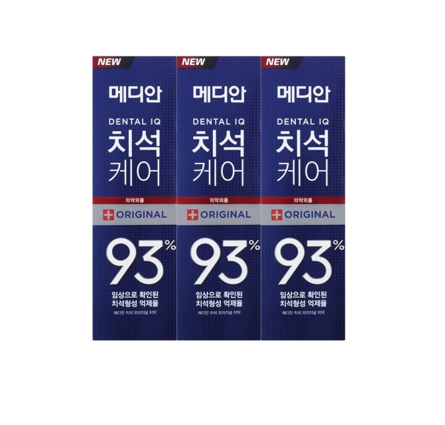 MEDIAN Dental IQ Tartar Care Toothpaste Original (3) NPN