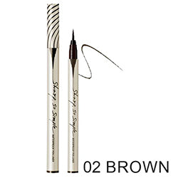 CLIO ## ++ Sharp So Simple Waterproof Pen Liner 02 Brown