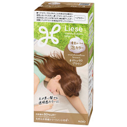 KAO Liese Foam Hair Color Marshmallow Brown