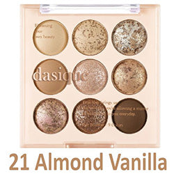 DASIQUE $$ Shadow Palette 21 Almond Vanilla