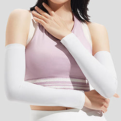 BENEUNDER -- Cooling Women's Sun Sleeves White M_00679