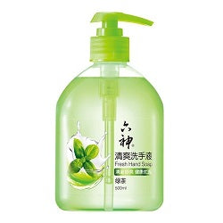 LIUSHEN Fresh Hand Soap Green Tea 500ml