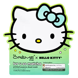 THE CREME SHOP Essence Mask Hello Kitty Matcha