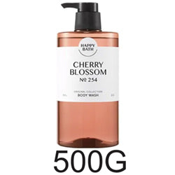 HAPPY BATH Cherry Blossom Body Wash 500g