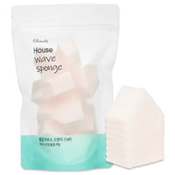 OLIVE YOUNG Fillimilli House Wave Sponge 14pcs