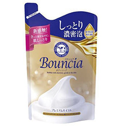 COW BRAND Bouncia Premium Moist Body Soap Refill 340ml