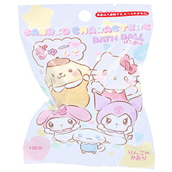 SANTAN Bath Ball With Toy Sanrio Apple