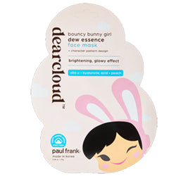 DEARCLOUD Paul Frank Bouncy Bunny Girl Dew Essence Face Mask