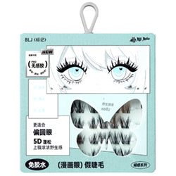 BLJ ++ Comic Eyes Glue-free False Eyelashes HD02 Punk