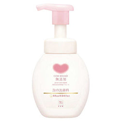 COW BRAND Bouncia Additive Free Foaming Facial Wash Pump 160ml