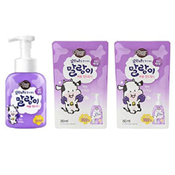 SHOWER MATE Blueberry Bubble Hand Soap Set
