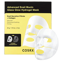 COSRX// Advanced Snail Mucin Glass Glow Hydrogel Mask (3)