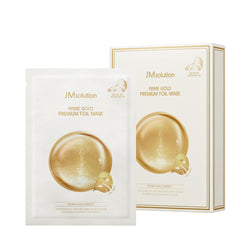 JM Prime Gold Premium Foil Mask 10pcs