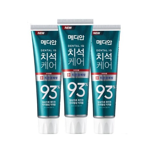MEDIAN Dental IQ Tartar Care Toothpaste Green (3) NPN