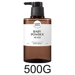 HAPPY BATH Baby Powder Body Wash 500g