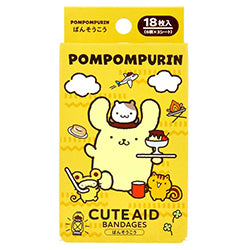 SANTAN Emergency Bandages Pompompurin 18pcs
