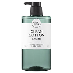 HAPPY BATH Clean Cotton Body Wash 910g