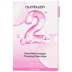NUMBUZIN No 2 Rose PDRN Collagen Plumping Sheet Mask (4)