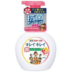 LION Kirei Kirei Foaming Hand Soap Fruit 250ml
