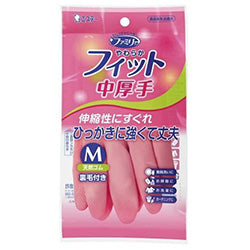 ST Family Gloves Soft Fit Pink M