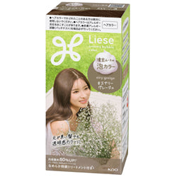 KAO Liese Foam Hair Color Airy Grey