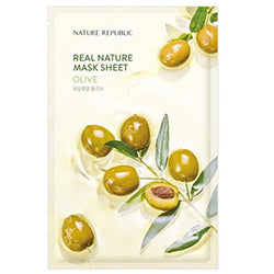 NATURE REPUBLIC Real Nature Mask Sheet Olive