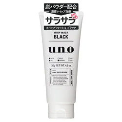 SHISEIDO UNO Whip Face Wash Black