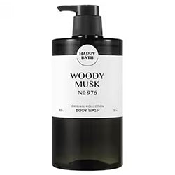 HAPPY BATH Woody Musk Body Wash 910g