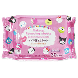 DAISO Makeup Removing Sheet Sanrio 30 sheets