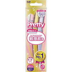 KAI Eyebrow Razor Pretty L 3pcs