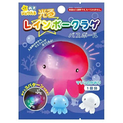 SANTAN Bath Ball With Toy Rainbow Jellyfish