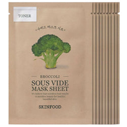 SKINFOOD Broccoli Sous Vide Mask Sheet (10)