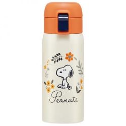 SKATER Stainless Bottle Snoopy 350ml