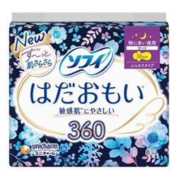 UNICHARM Sanitary Pads For Night 36cm 8pcs