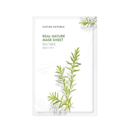 NATURE REPUBLIC Real Nature Mask Sheet Tea Tree