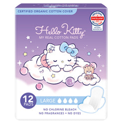 ITC Hello Kitty My Real Cotton Pads Large 12pcs