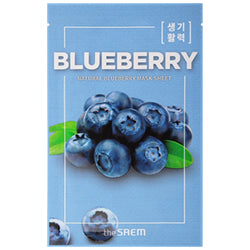 THE SAEM Natural Blueberry Mask Sheet
