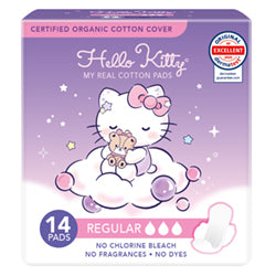 ITC Hello Kitty My Real Cotton Pads Regular 14pcs