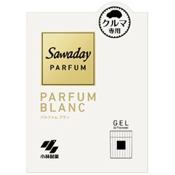 KOBAYASHI Sawaday Car Gel Parfum Blanc