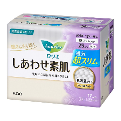 KAO LAURIER Sanitary Pads Super Slim 25cm 17pcs