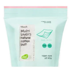 OLIVE YOUNG Fillimilli Multi Layers Natural Cotton Puff 80pcs