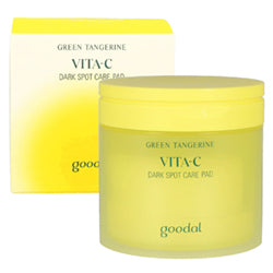 GOODAL -- Green Tangerine Vita C Dark Spot Care Pad 70 sheets