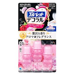 KOBAYASHI Toilet Cleansing Pink Rose Scent 3pcs