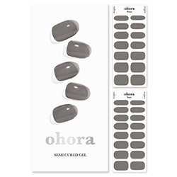 OHORA // Semicured Gel Nail N Tint Black (NB-068)