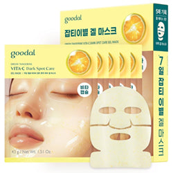 GOODAL Green Tangerine Vita C Dark Spot Care Gel Mask (5)