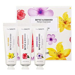 THE SAEM Rest & Mood Moisture Hand Cream Special Set 30mlx3